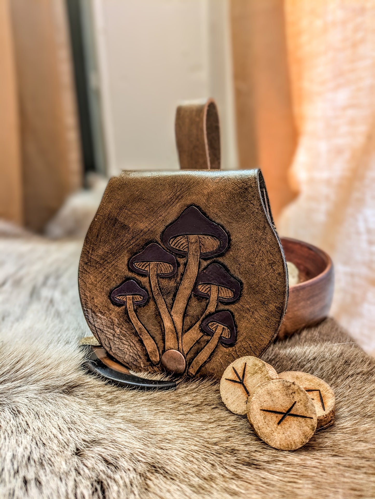 Mushroom Forager - Small Belt Bag