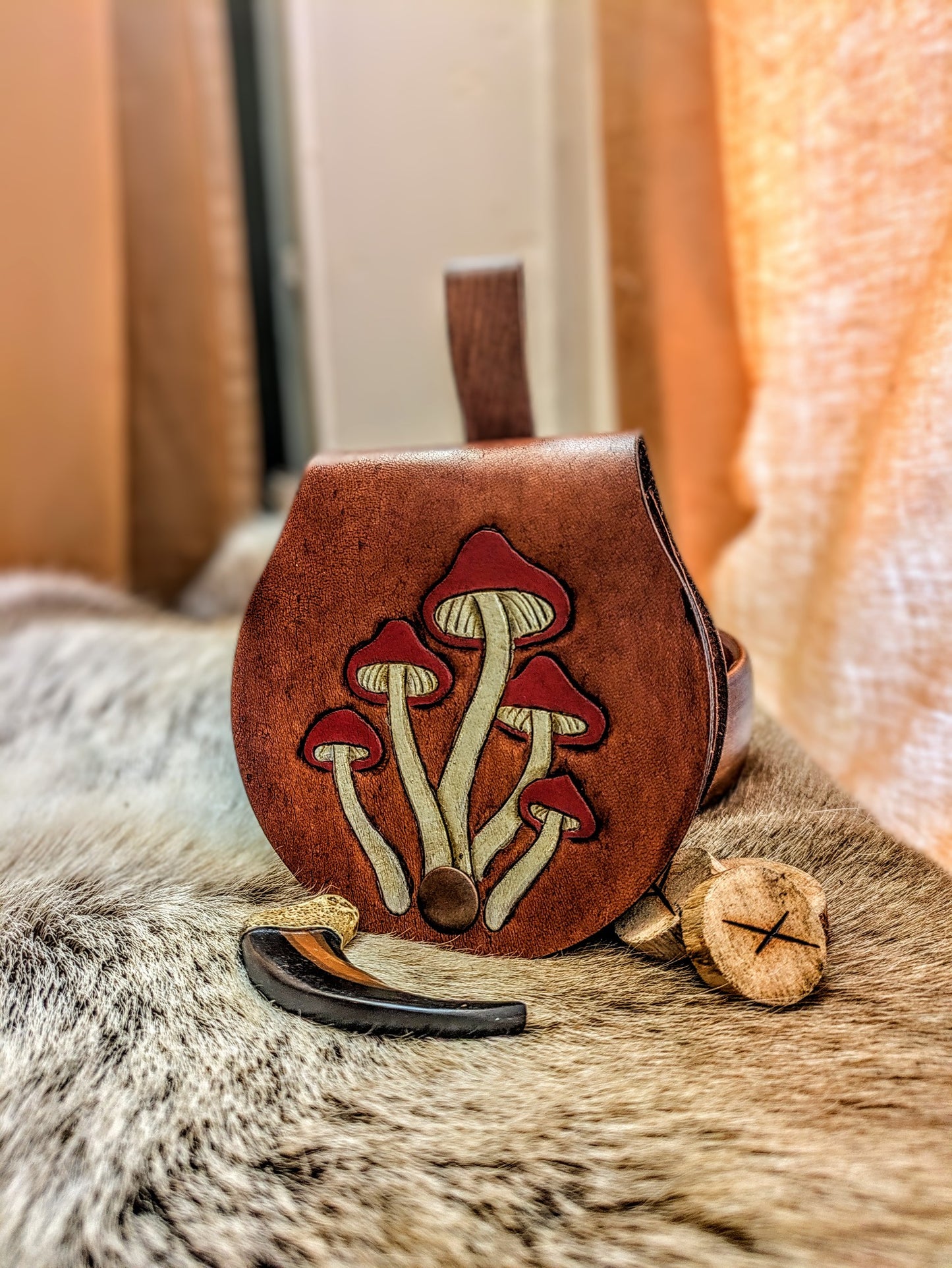 Mushroom Forager - Small Belt Bag