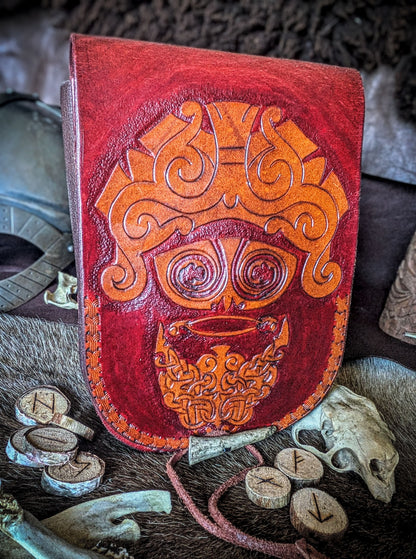 The Godmask - Leather Belt Satchel