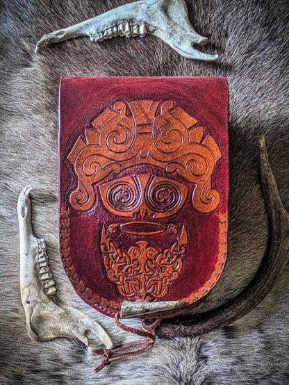 The Godmask - Leather Belt Satchel