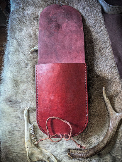 The Godmask - Leather Belt Satchel