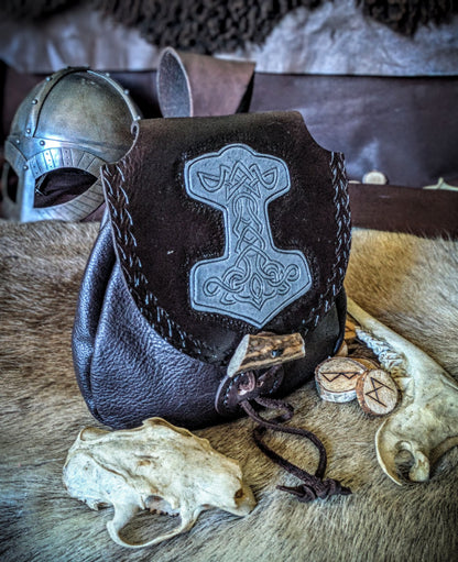 Leather Belt Bag - Mjolnir I