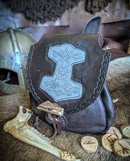 Leather Belt Bag - Mjolnir I