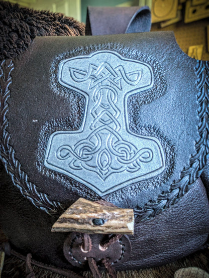 Leather Belt Bag - Mjolnir I