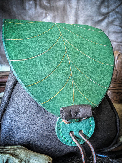 The Broadleaf - Elven Leather Belt Bag