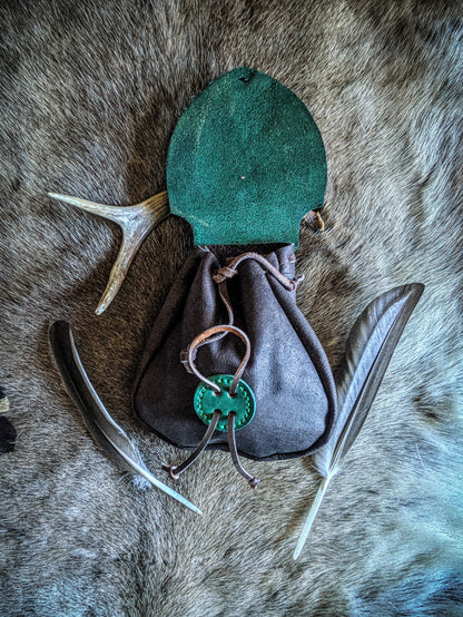 The Broadleaf - Elven Leather Belt Bag