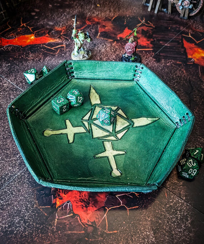 Leather Dice Trays