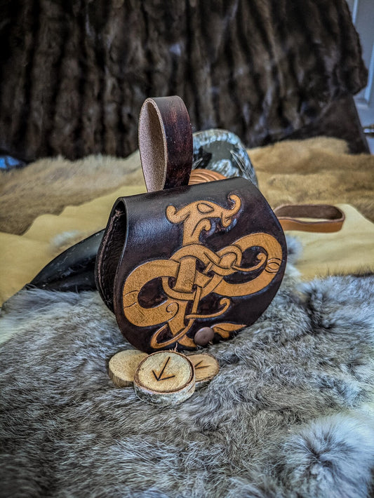 Viking Serpent - Small Belt Bag