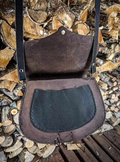 Nordic Mushroom - Leather Purse