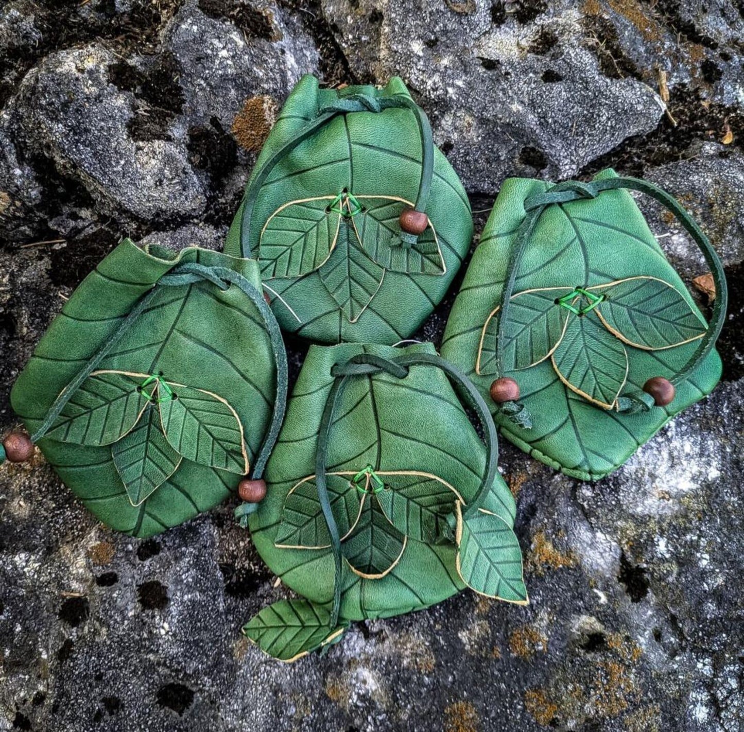 Elven Leaf Pouch