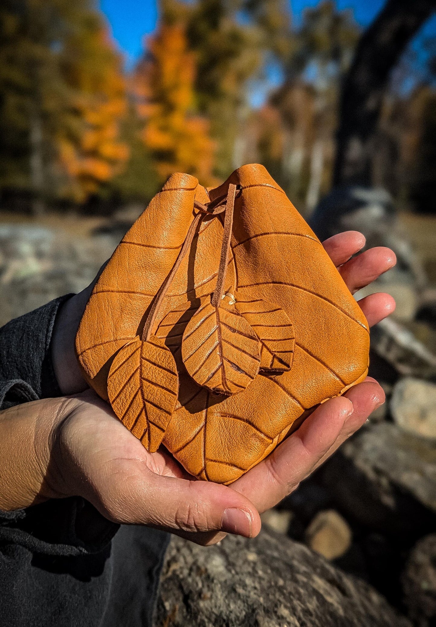 Autumn Leaf Pouch