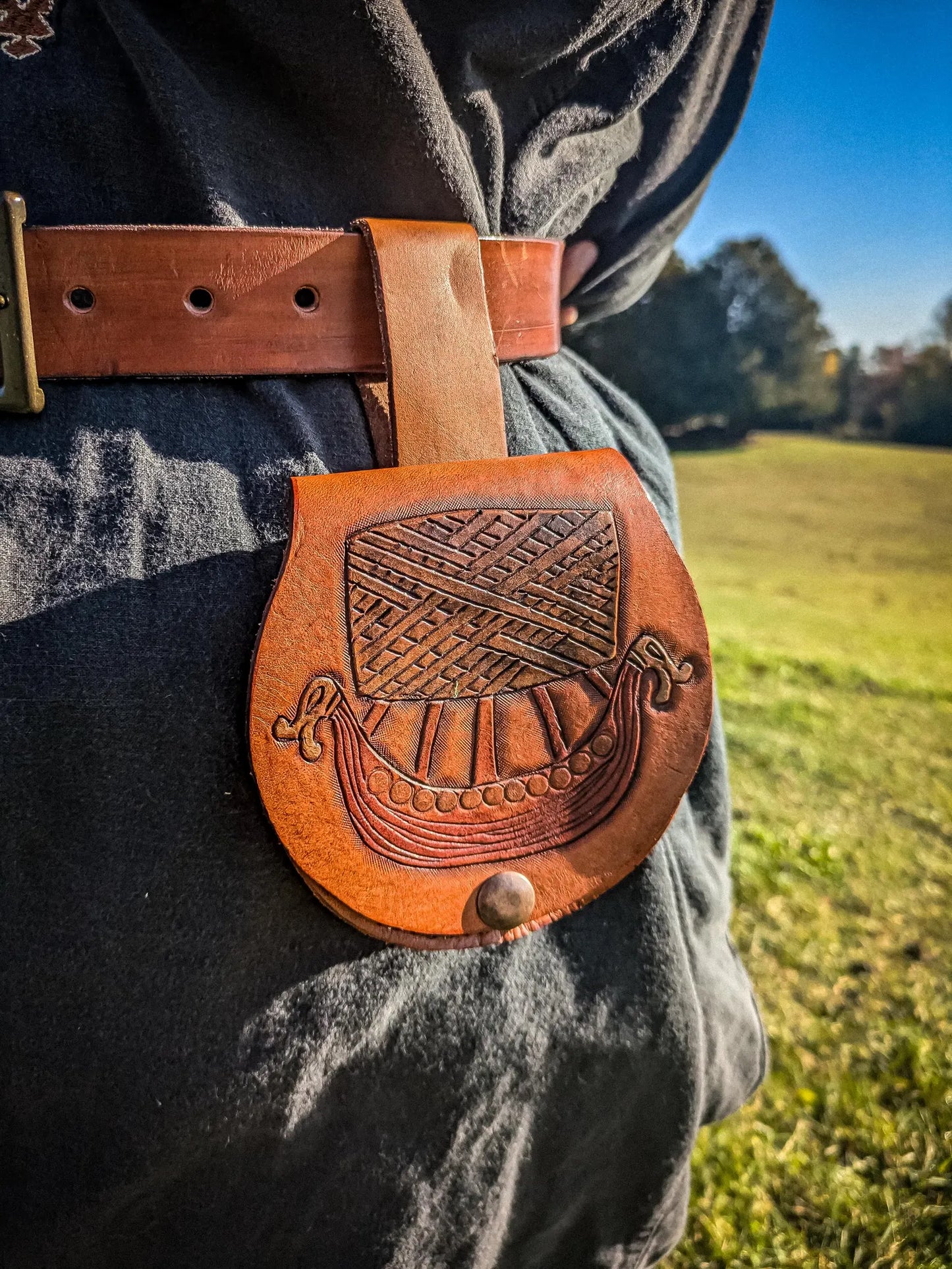 Viking Longship - Small Belt Bag