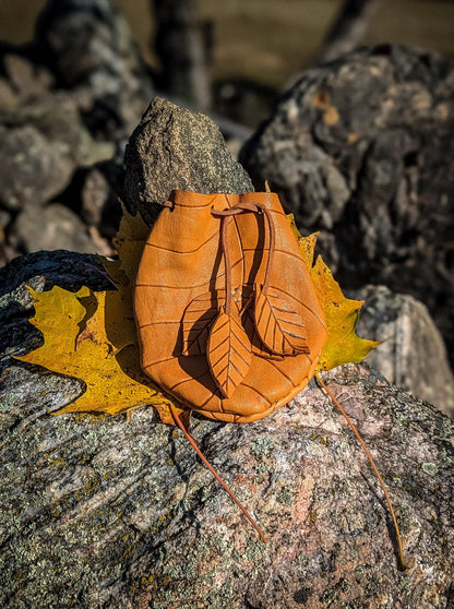 Autumn Leaf Pouch