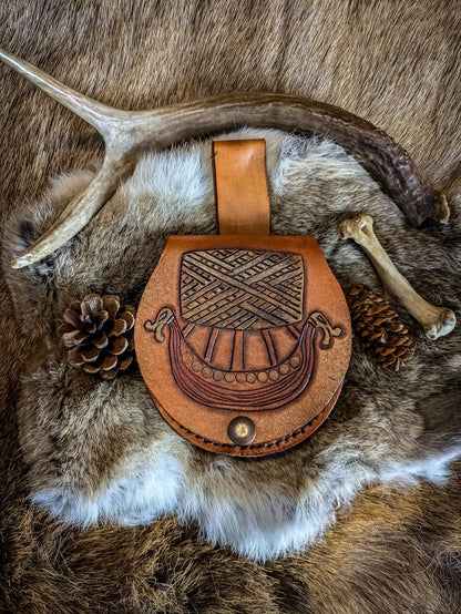 Viking Longship - Small Belt Bag