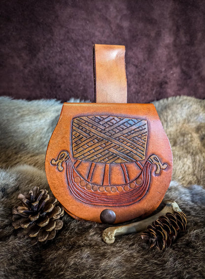 Viking Longship - Small Belt Bag