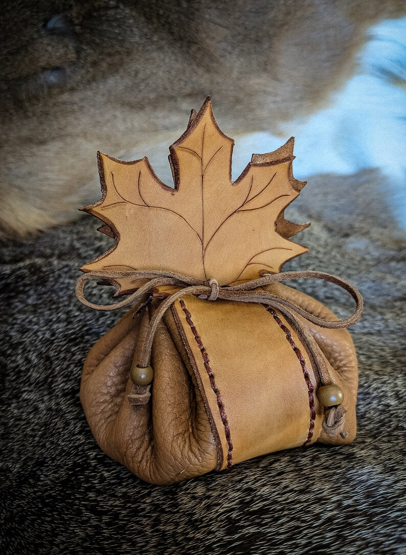 Elven Leaf Pouches