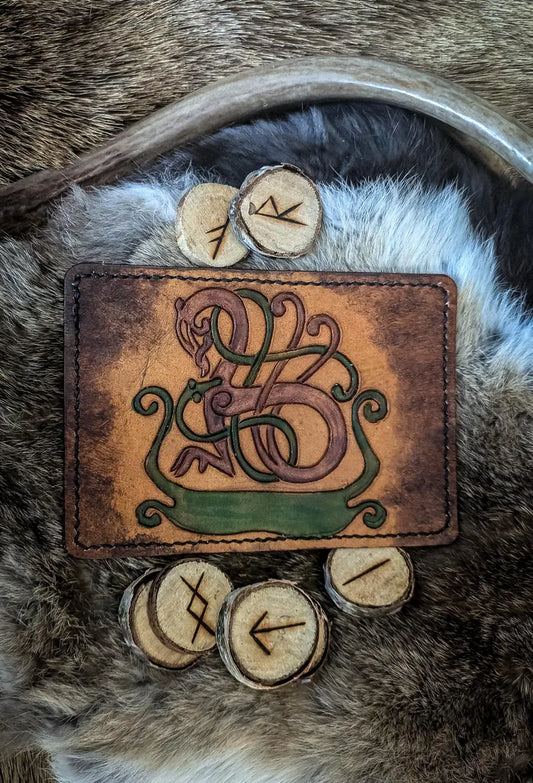 Longboat and Serpent - Cardholder Wallet