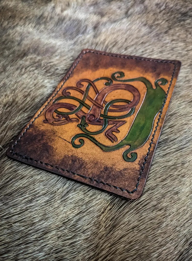 Longboat and Serpent - Cardholder Wallet