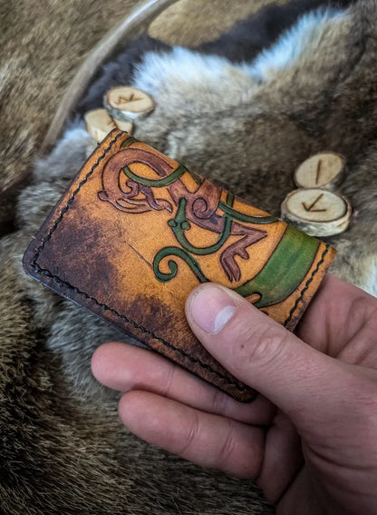 Longboat and Serpent - Cardholder Wallet