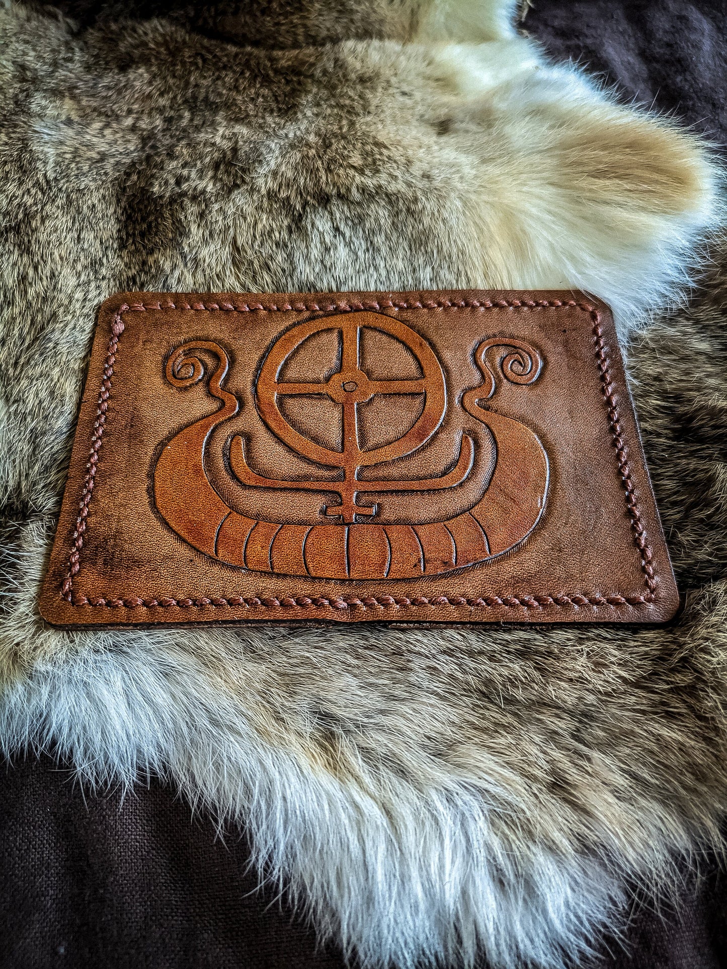 Viking Longship - Cardholder Wallet