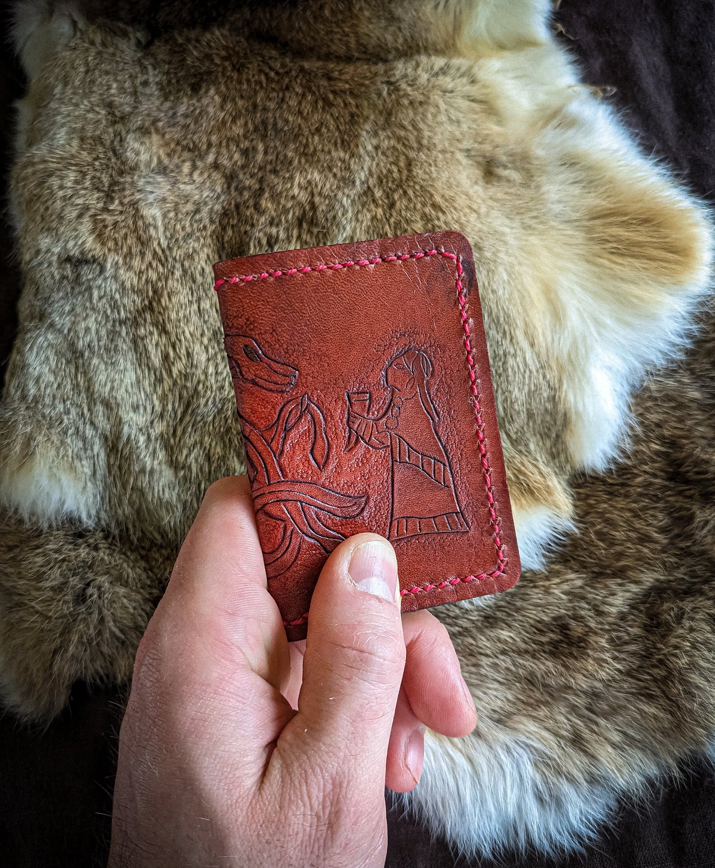 Horse and Valkyrie - Cardholder Wallet