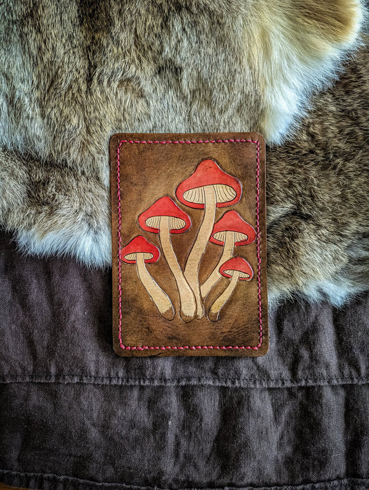 Amanita Mushrooms - Cardholder Wallet