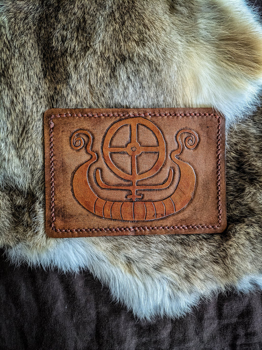 Viking Longship - Cardholder Wallet
