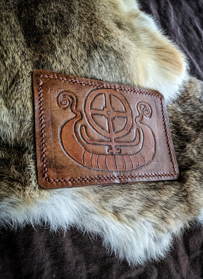 Viking Longship - Cardholder Wallet