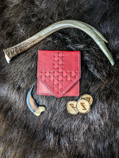 Birka-style Viking Wallet
