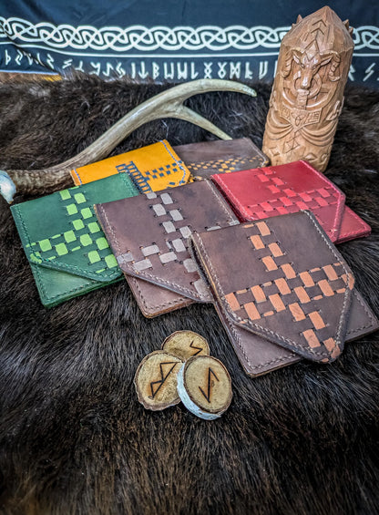 Birka-style Viking Wallet