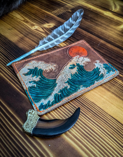 Sun and Waves - Cardholder Wallet