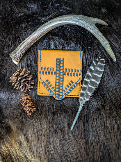 Birka-style Viking Wallet