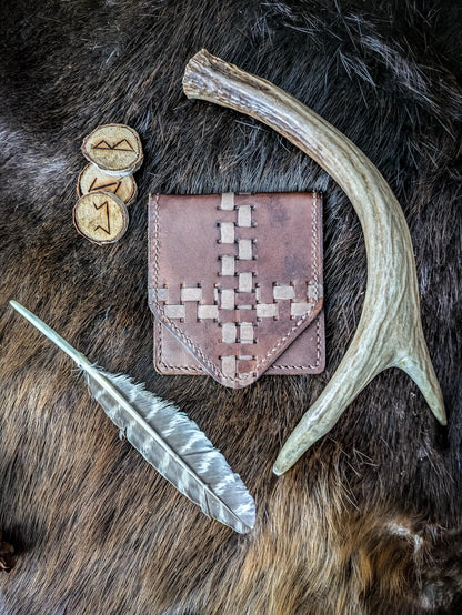 Birka-style Viking Wallet