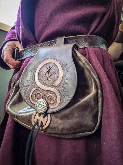 Trollcross - Leather Belt Bag