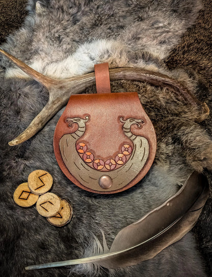Viking Longship - Small Belt Bag