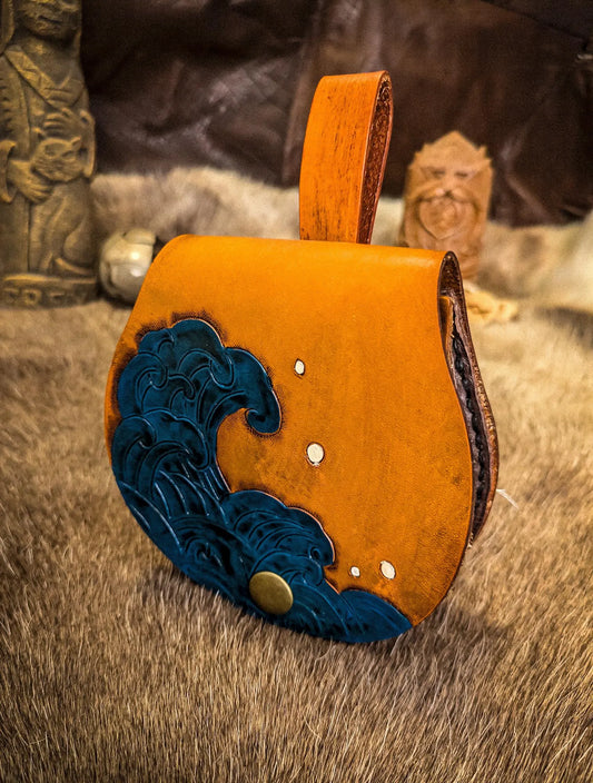 Ocean Waves - Small Belt Bag