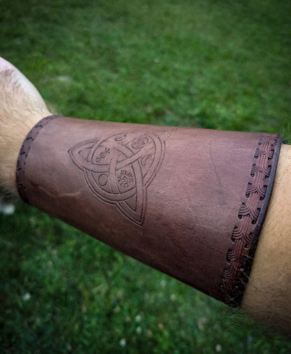 Leather Arm Guards - Pair