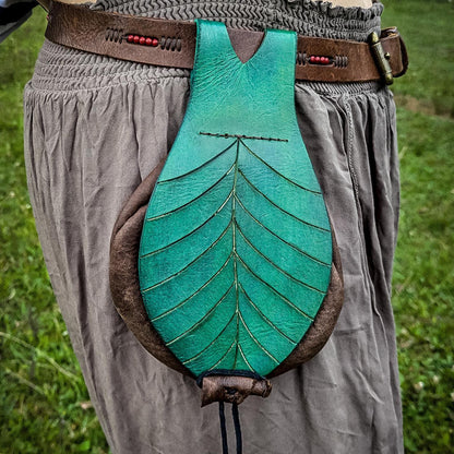 Elven Leaf Belt Bag