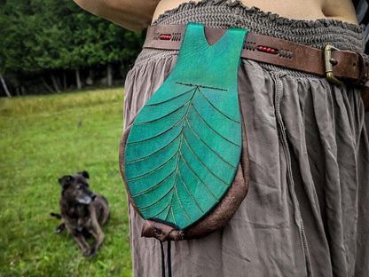 Elven Leaf Belt Bag