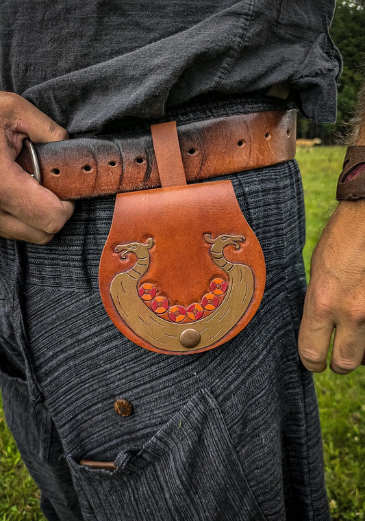 Viking Longship - Small Belt Bag