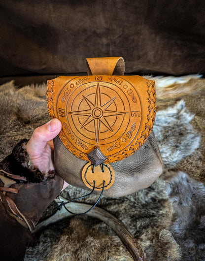 The Compass - Leather Belt Bag