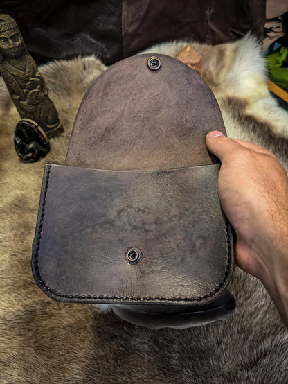 Ravens and Rune - Leather Belt Bag