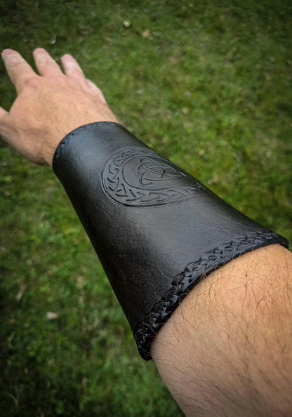 Leather Arm Guards - Pair