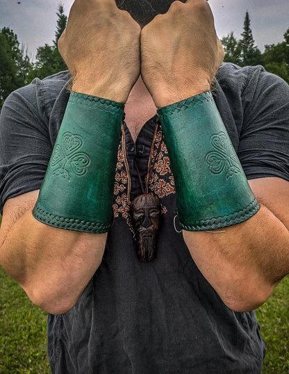 Leather Arm Guards - Pair