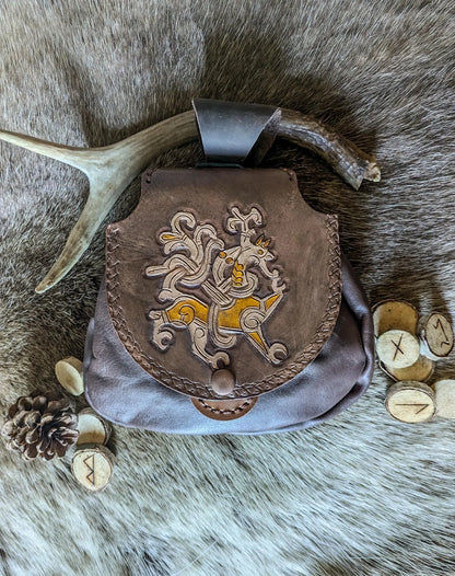 Leather Belt Bag – Viking Beast