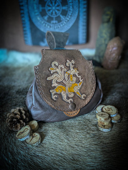 Leather Belt Bag – Viking Beast