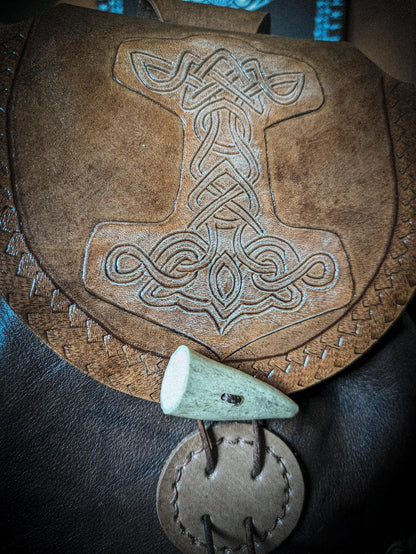 Mjolnir II - Leather Belt Bag