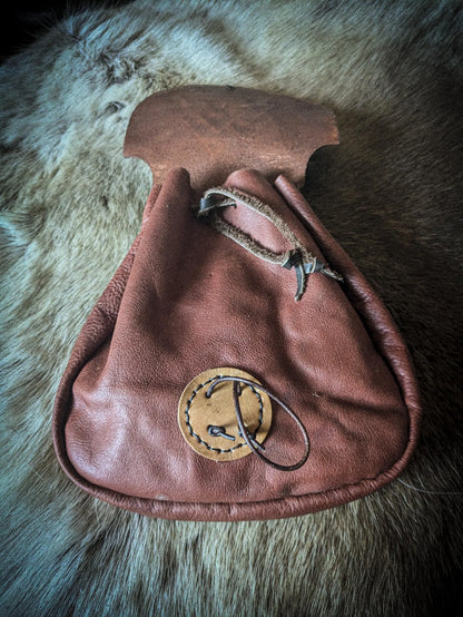 Valknut II - Leather Belt Bag