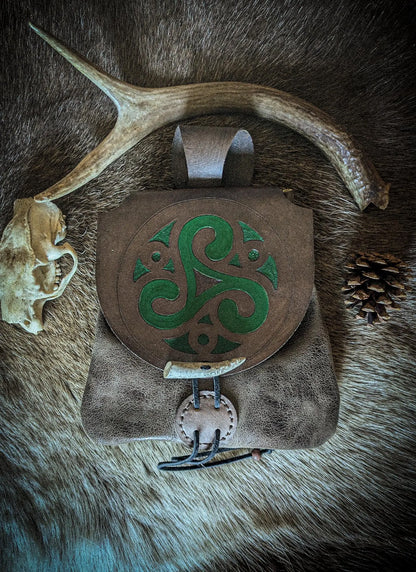 Triskelion - Leather Belt Bag
