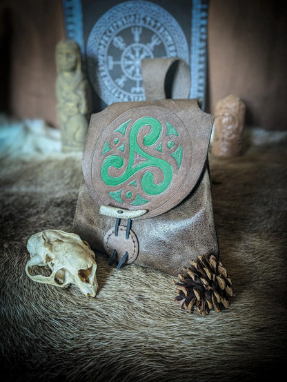 Triskelion - Leather Belt Bag